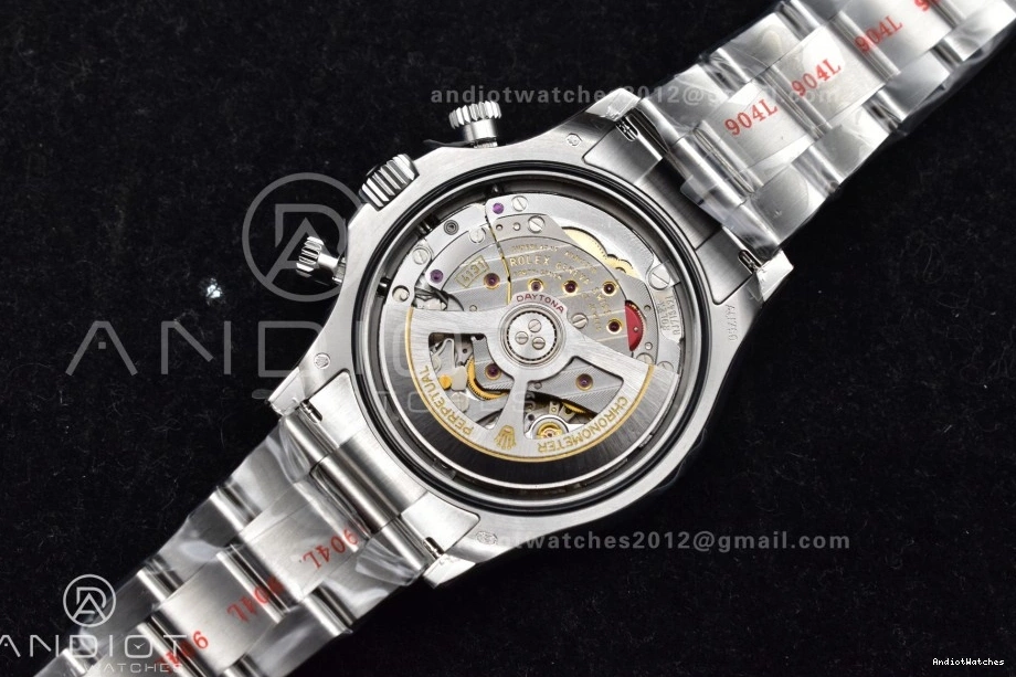 Black V QF 1:1 Edition Bracelet Silver on Dial 126509 SH4131 Classic Daytona 794 Best SS 0509